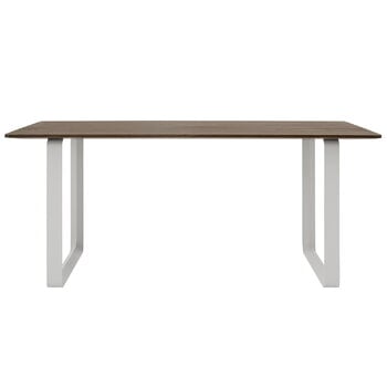 Muuto 70/70 Tisch, 170 x 85 cm, Eiche massiv geräuchert – Grau