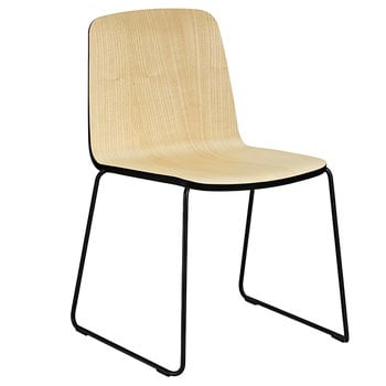 Matstolar, Just Chair, ask - svart, Naturfärgad