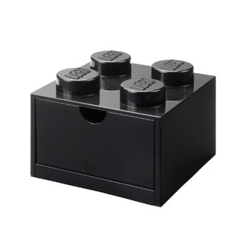 Room Copenhagen Lego Desk Drawer 4 säilytyslaatikko, musta