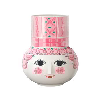 Bjørn Wiinblad Olga maljakko, 15 cm, pinkki, tuotekuva