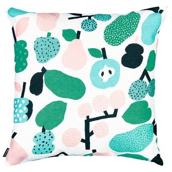 Kauniste Tutti Frutti cushion cover, light green