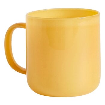 Cups & mugs, Glass mug, 2 pcs, yellow, Yellow