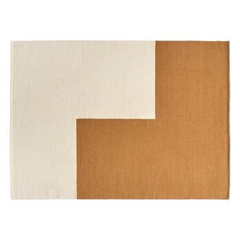 Wool rugs, Ethan Cook Flat Works rug, 170 x 240 cm, Brown L, Brown