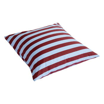 Pillowcases, Été pillowcase, bordeaux - sky blue, Red