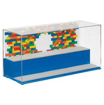 Room Copenhagen Lego Play & Display case, bright blue