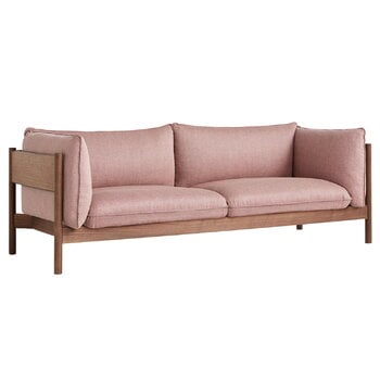 Sofas, Arbour Eco 3 Sitzer, Re wool 648 – Nussbaum geölt/gewachst, Braun