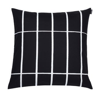 Marimekko Tiiliskivi tyynynpäällinen, 50 x 50 cm, musta-valkoinen