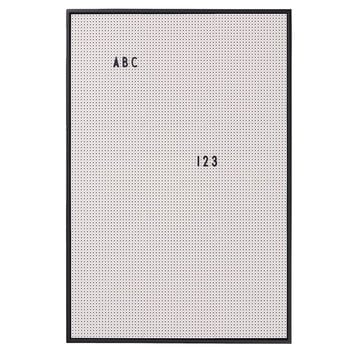 Memory boards, Message board A2, grey, Gray