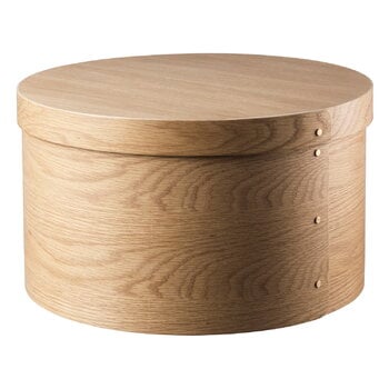 Storage baskets, X3 Drejo shaker box, 42 cm, oak veneer, Natural