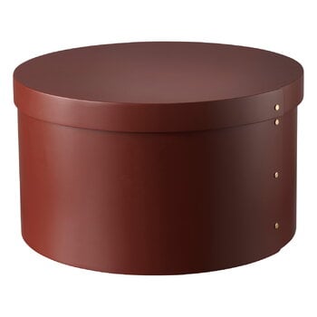 Storage baskets, X3 Drejo shaker box, 42 cm, oxide red, Red