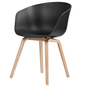 HAY About A Chair AAC22, soaped oak - black