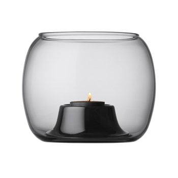 Iittala Kaasa tealight holder, grey, product image