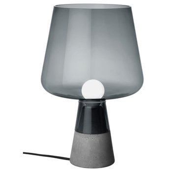 Luminaires, Lampe de table Leimu 38 cm, gris, Gris