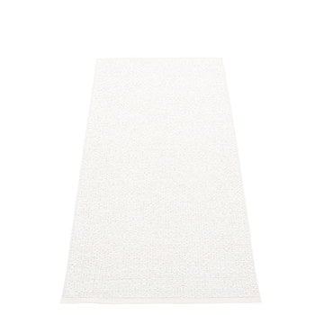 Pappelina Svea rug, 70 x 160 cm, white metallic