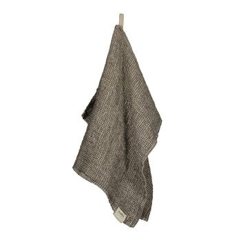 Roots Living Waffle hand towel, 40 x 60 cm, 2 pcs, charcoal