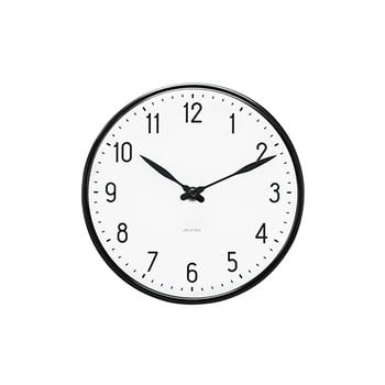 Horloges murales, Horloge murale AJ Station, 16 cm, Blanc