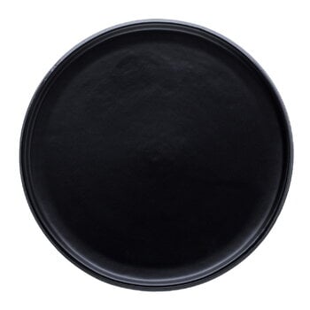 Vaidava Ceramics Assiette plate Eclipse 29 cm, noir