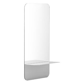 Normann Copenhagen Horizon mirror, vertical, stainless steel
