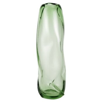 ferm LIVING Vase haut Water Swirl, verre recyclé