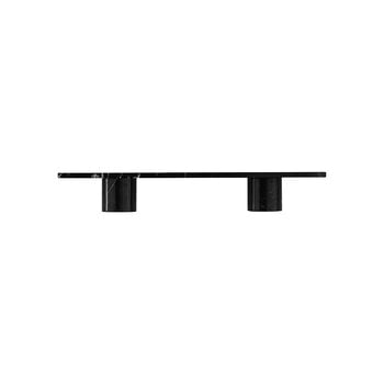 Normann Copenhagen Sten shelf, 80 cm, black marble