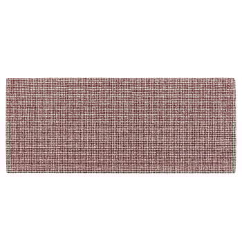 Tappeti in lana, Tappeto Flick, 80 x 200 cm, bianco naturale - bordeaux, Bianco