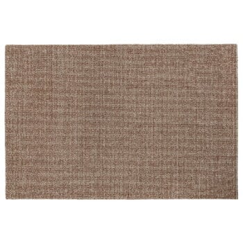 Tappeti in lana, Tappeto Flick, 200 x 300 cm, bianco naturale - marrone, Bianco