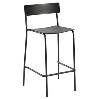Serax August bar stool, black