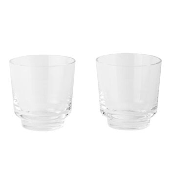 Tumblers, Raise glass, set of 2, 20 cl, clear, Transparent