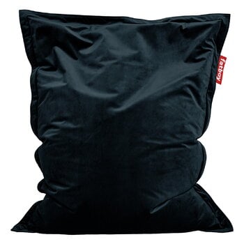 Poltrone sacco, Poltrona sacco Original Slim Velvet Recycled, night, Nero