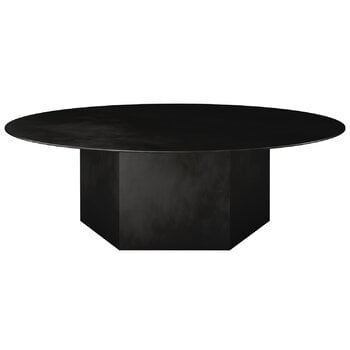 Coffee tables, Epic coffee table, round, 110 cm, midnight black steel, Black