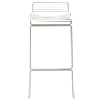 Tabourets et chaises de bar, Chaise de bar Hee, blanc, Blanc