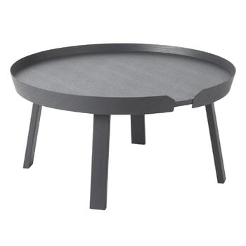 Tables basses, Table basse Around, grand modèle, anthracite, Gris