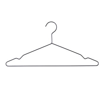 Coat hangers, Hang hanger, 5 pcs, black, Black