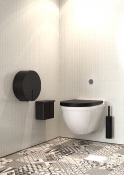 Frost Nova2 toilet brush 2, wall, black