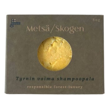 Metsä/Skogen The Power of Sea Buckthorn shampoo bar, 80 g