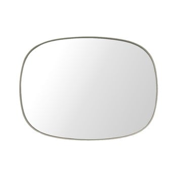 Miroirs muraux, Miroir Framed, petit modèle, gris, Gris