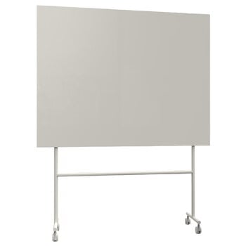 Lintex Mono Silk Mobile glassboard, 150,7 x 196 cm, light grey, product image