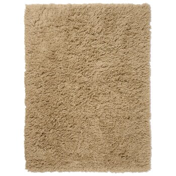 Wool rugs, Meadow high pile rug, large, light sand, Beige