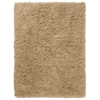 Tapis en laine, Tapis à poils longs Meadow, grand modèle, sable clair, Beige