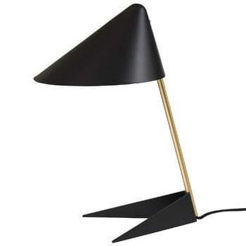 Warm Nordic Ambience bordslampa, svart - mässing