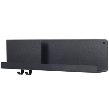 Muuto Folded shelf, black, medium