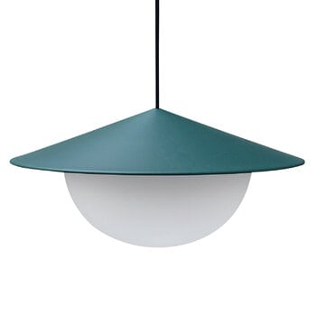 AGO Alley pendant, integrated LED, large, green