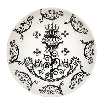 Iittala Taika deep plate 20 cm, deco black