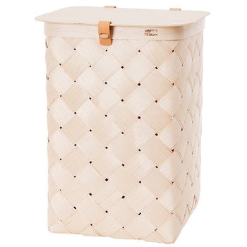Verso Design Lastu birch basket with lid, XL