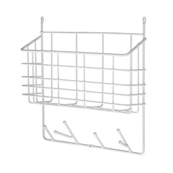 Appendiabiti da parete, Appendiabiti Mitten Shelf, S, bianco, Bianco