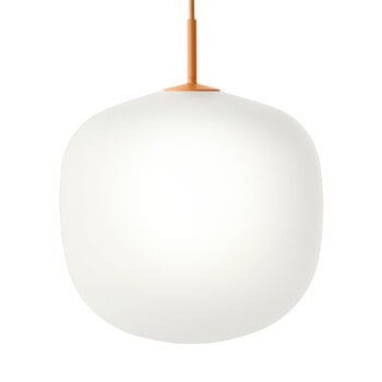 Lampade a sospensione, Lampada a sospensione Rime 37 cm, arancione, Arancione