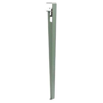 TIPTOE Gamba del tavolo 75 cm, set di 1, verde grigio