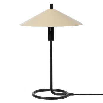 ferm LIVING Filo pöytävalaisin, musta - cashmere