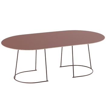 Muuto Airy coffee table, large, plum