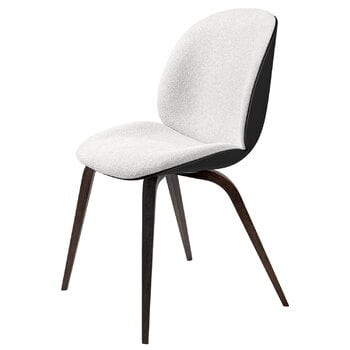 GUBI Beetle chair, smoked oak - black - Light Boucle 001